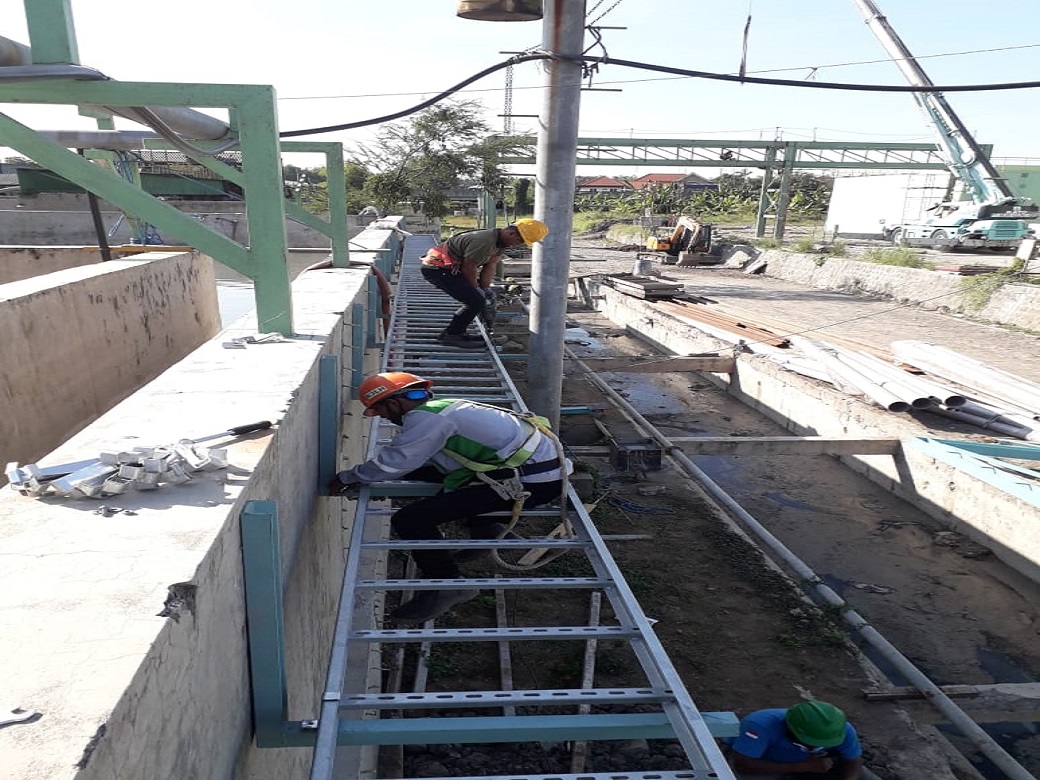 Installation Cable Ladder & LV Cable WWTP